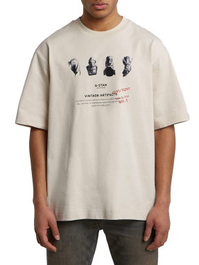 ΑΝΔΡΙΚΟ T-SHIRT | Εκρού L