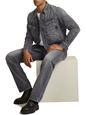 ΑΝΔΡΙΚΟ DENIM JACKET | Γκρι M