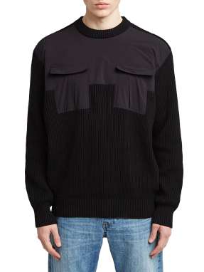 ΑΝΔΡΙΚΟ ΠΛΕΚΤΟ ΠΟΥΛΟΒΕΡ | Μαύρο M