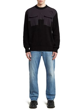 ΑΝΔΡΙΚΟ ΠΛΕΚΤΟ ΠΟΥΛΟΒΕΡ | Μαύρο M