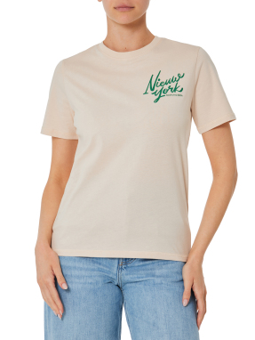 ΓΥΝΑΙΚΕΙΟ T-SHIRT | Μπεζ S