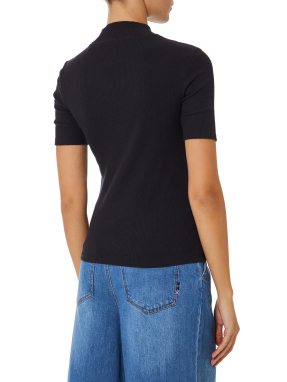 ΓΥΝΑΙΚΕΙΟ T-SHIRT | Μαύρο L