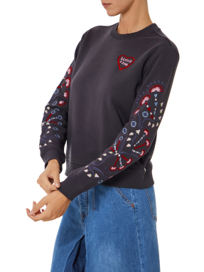 ΓΥΝΑΙΚΕΙΟ ΦΟΥΤΕΡ | Γκρι Σκούρο M