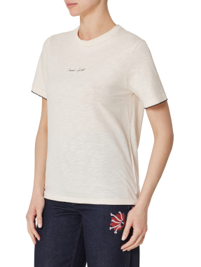 ΓΥΝΑΙΚΕΙΟ T-SHIRT | Εκρού S