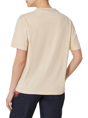 ΓΥΝΑΙΚΕΙΟ T-SHIRT | Εκρού S