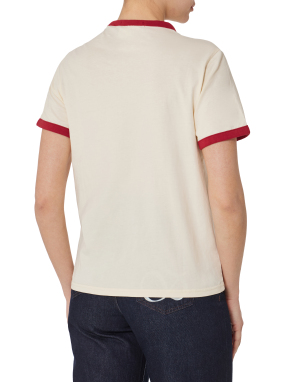 ΓΥΝΑΙΚΕΙΟ T-SHIRT | Εκρού S