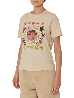 ΓΥΝΑΙΚΕΙΟ T-SHIRT | Κίτρινο S