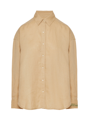 ΓΥΝΑΙΚΕΙΟ ΛΙΝΟ ΠΟΥΚΑΜΙΣΟ | Μπεζ EU 38