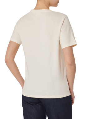 ΓΥΝΑΙΚΕΙΟ T-SHIRT | Εκρού S