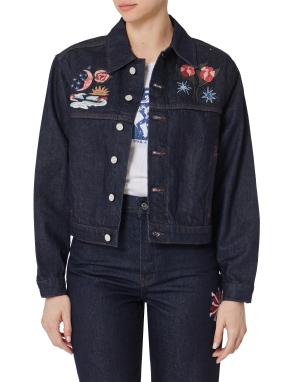 ΓΥΝΑΙΚΕΙΟ DENIM JACKET | Μπλε S