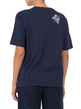 ΓΥΝΑΙΚΕΙΟ T-SHIRT | Μπλε Σκούρο S