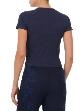 ΓΥΝΑΙΚΕΙΟ T-SHIRT | Μπλε Σκούρο S