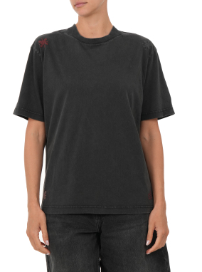 ΓΥΝΑΙΚΕΙΟ T-SHIRT | Μαύρο M
