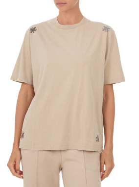 ΓΥΝΑΙΚΕΙΟ T-SHIRT | Μπεζ S