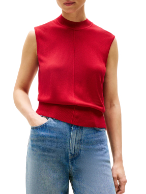 ΓΥΝΑΙΚΕΙΟ ΑΜΑΝΙΚΟ ΤΟΠ | Κόκκινο S