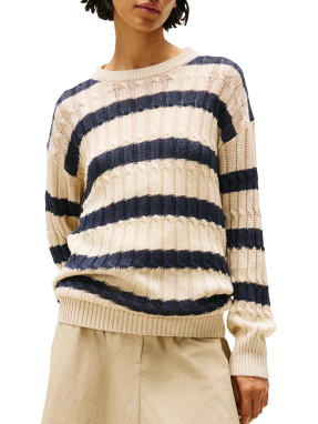 ΓΥΝΑΙΚΕΙΟ ΠΟΥΛΟΒΕΡ | Ριγέ  M