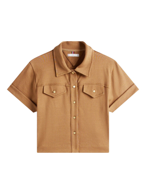 ΓΥΝΑΙΚΕΙΟ ΠΟΥΚΑΜΙΣΟ | Μπεζ Σκούρο S