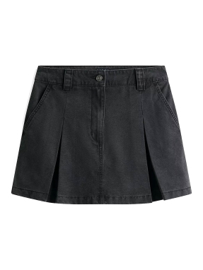 ΜΙΝΙ DENIM ΦΟΥΣΤΑ | Μαύρο 26