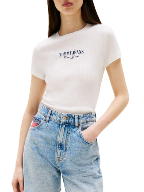 ΓΥΝΑΙΚΕΙΟ T-SHIRT ΜΕ ΛΟΓΟΤΥΠΟ | Λευκό S