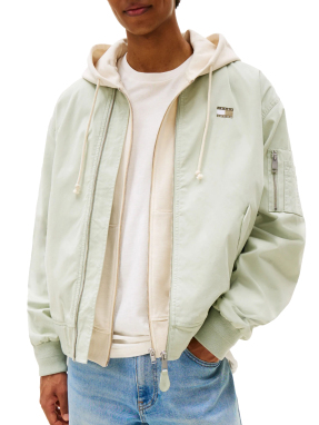 ΑΝΔΡΙΚΟ BOMBER JACKET | Πράσινο M