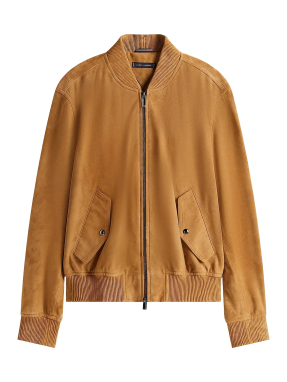 ΑΝΔΡΙΚΟ BOMBER JACKET | Καφέ L