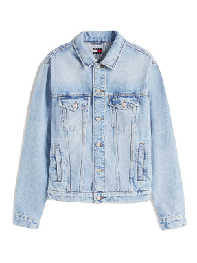 ΑΝΔΡΙΚΟ DENIM TRUCKER JACKET | Γαλάζιο M