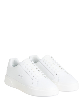 ΑΝΔΡΙΚΑ ΔΕΡΜΑΤΙΝΑ SNEAKERS NYC | Λευκό 45