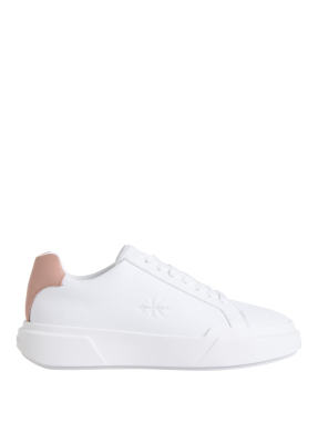 ΓΥΝΑΙΚΕΙΑ ΔΕΡΜΑΤΙΝΑ SNEAKERS NYC | Λευκό 39