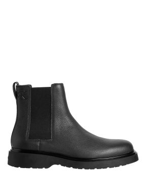 ΑΝΔΡΙΚΑ ΔΕΡΜΑΤΙΝΑ ΜΠΟΤΑΚΙΑ CHELSEA | Μαύρο 44