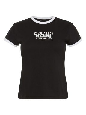 ΓΥΝΑΙΚΕΙΟ T-SHIRT ΜΕ ΛΟΓΟΤΥΠΟ | Μαύρο XL