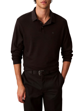 ΑΝΔΡΙΚΗ ΜΑΚΡΥΜΑΝΙΚΗ POLO ΜΠΛΟΥΖΑ | Μαύρο L