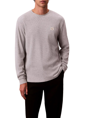 ΑΝΔΡΙΚΗ ΜΑΚΡΥΜΑΝΙΚΗ ΜΠΛΟΥΖΑ | Γκρι Ανοιχτό L