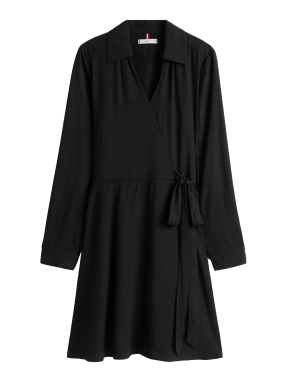 ΜΙΝΙ ΜΑΚΡΥΜΑΝΙΚΟ ΦΟΡΕΜΑ | Μαύρο EU 36