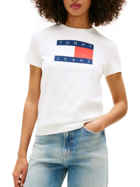 ΓΥΝΑΙΚΕΙΟ T-SHIRT ΜΕ ΛΟΓΟΤΥΠΟ | Λευκό S