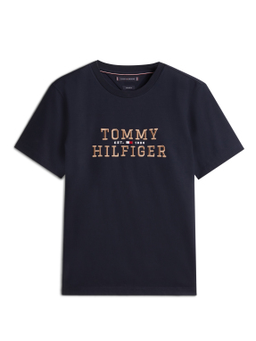 ΑΝΔΡΙΚΟ T-SHIRT ΜΕ ΛΟΓΟΤΥΠΟ | Μπλε Σκούρο XXL