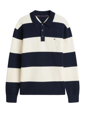 ΑΝΔΡΙΚΗ ΜΠΛΟΥΖΑ POLO | Ριγέ  M