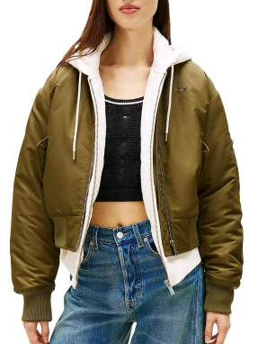 ΓΥΝΑΙΚΕΙΟ BOMBER JACKET | Χακί S