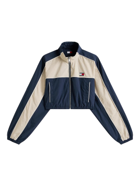 TJW NYLON PIPING JACKET | Μπλε Σκούρο S