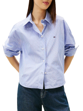 ΓΥΝΑΙΚΕΙΟ OVERSIZED ΠΟΥΚΑΜΙΣΟ | Γαλάζιο XS