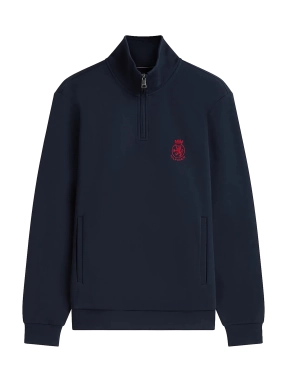 ΑΝΔΡΙΚΟ HALF-ZIP ΠΟΥΛΟΒΕΡ | Μπλε Σκούρο L