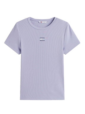 ΓΥΝΑΙΚΕΙΟ T-SHIRT | Μωβ L