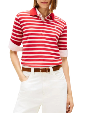 ΓΥΝΑΙΚΕΙΑ POLO ΜΠΛΟΥΖΑ | Ριγέ  S