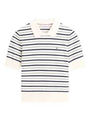 ΓΥΝΑΙΚΕΙΑ POLO ΜΠΛΟΥΖΑ | Ασπρόμαυρο S