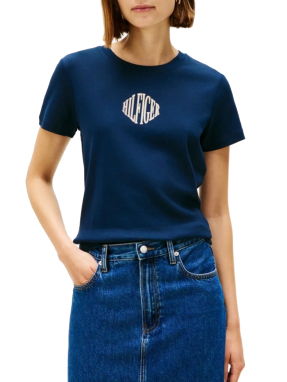 ΓΥΝΑΙΚΕΙΟ T-SHIRT | Μπλε Σκούρο L