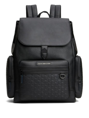 ΑΝΔΡΙΚΟ FLAP ΣΑΚΙΔΙΟ ΠΛΑΤΗΣ | Μαύρο