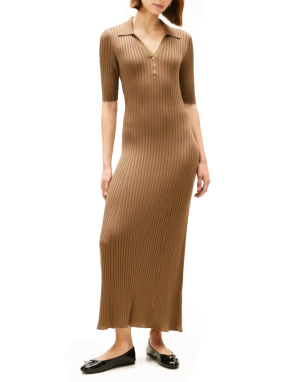 ΜΑΞΙ ΠΛΕΚΤΟ POLO ΦΟΡΕΜΑ | Καφέ S