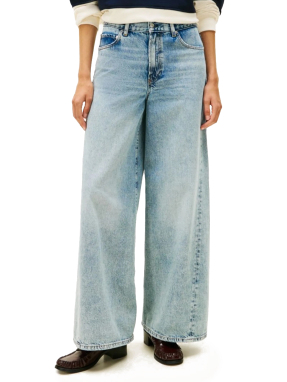 ΓΥΝΑΙΚΕΙΟ DENIM ΠΑΝΤΕΛΟΝΙ 70s | Γαλάζιο 26/32