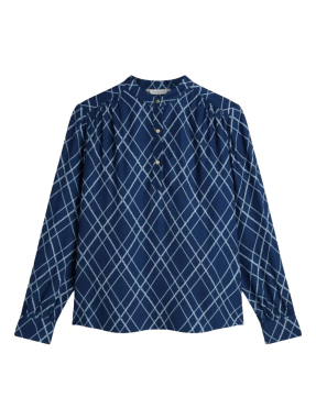 ΓΥΝΑΙΚΕΙΑ ΜΠΛΟΥΖΑ ΜΕ ΚΟΥΜΠΙΑ | Μπλε Σκούρο EU 34