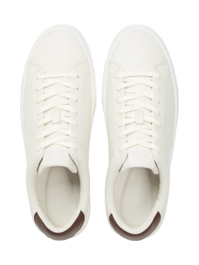 ΑΝΔΡΙΚΑ ΔΕΡΜΑΤΙΝΑ SNEAKERS | Εκρού 45