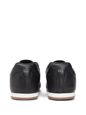 ΑΝΔΡΙΚΑ ΔΕΡΜΑΤΙΝΑ SNEAKERS | Μαύρο 44